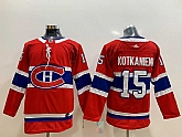 Youth Canadiens 15 Jesperi Kotkaniemi Red Adidas Jersey,baseball caps,new era cap wholesale,wholesale hats